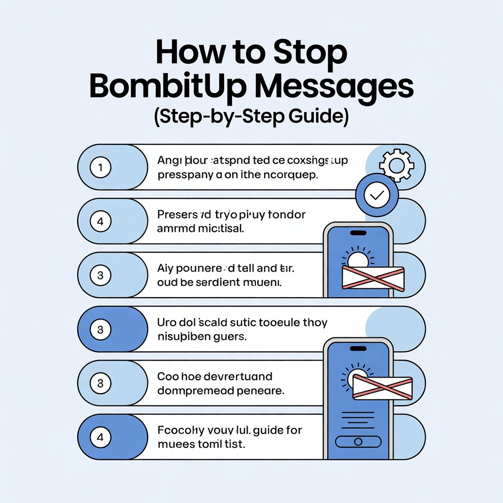 How to Stop BOMBitUP Messages (Step-by-Step Guide)