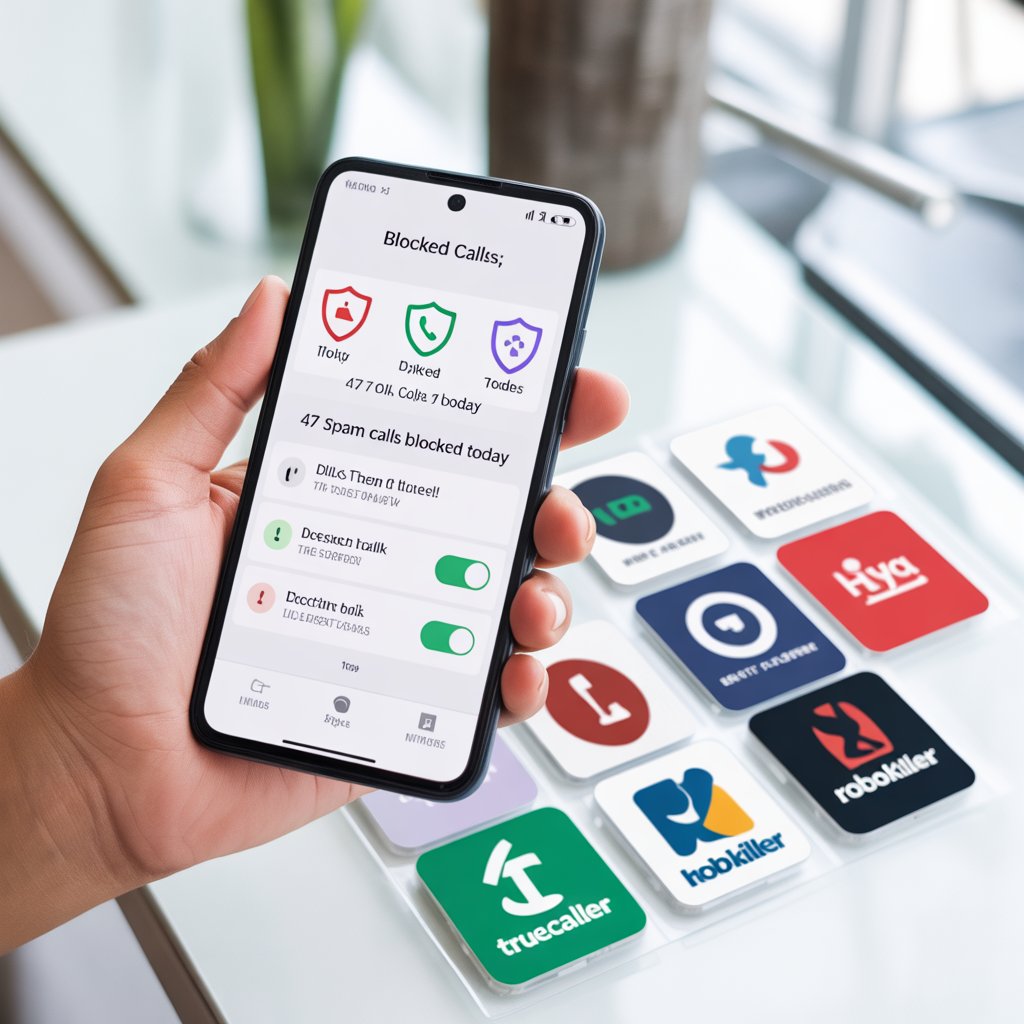 a clean modern smartphone screen