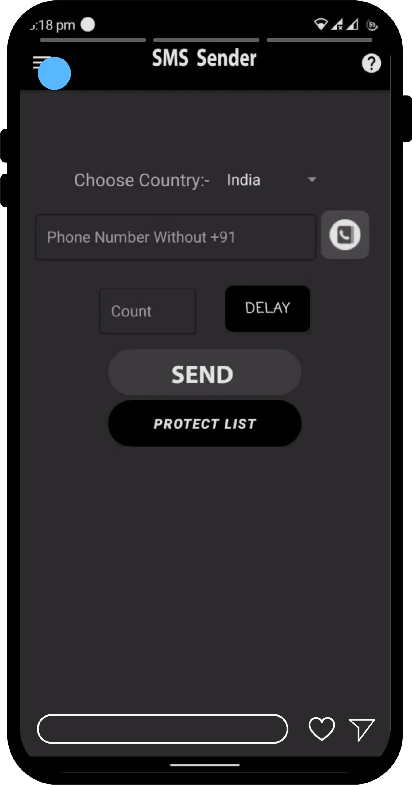 BOMBitUP Official APK: Best Free SMS Bomber App for Android in 2025 6 1 1